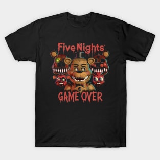 Five Nights At Freddy's Game Over T-Shirt